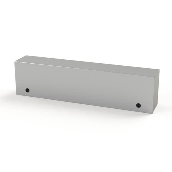 1/4 Turn Latch Electrical Enclosures, 9 in H, 6 in D, 36 in W, NEMA 1, Carbon Steel
